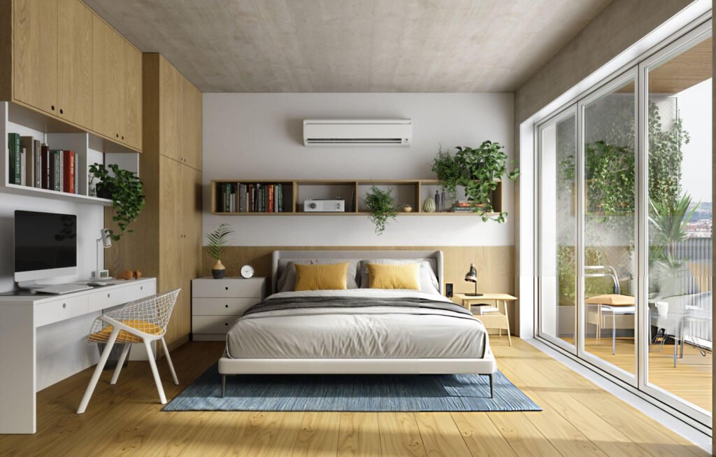 home office layout design for bedrooms 